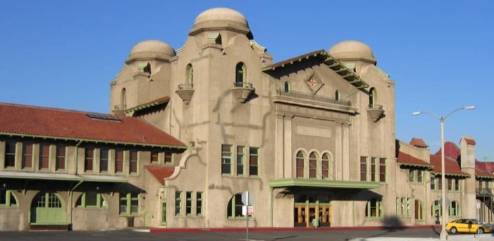 Premium visual connected to the National Orange Show Event Center: Renaissance pre-page