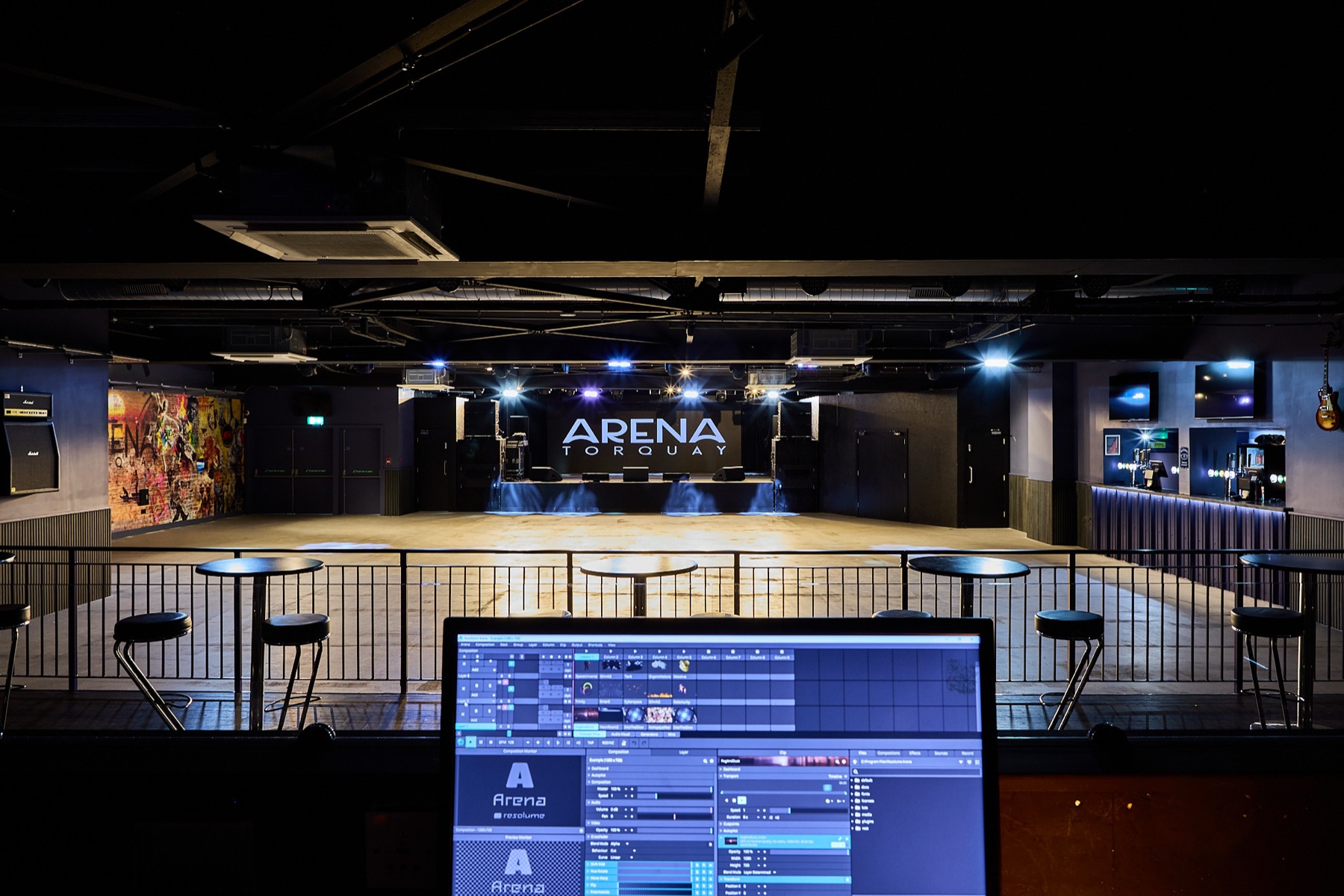 Arena Torquay live venue interior