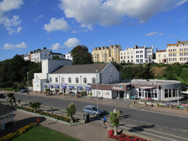 Exterior of Exmouth Pavilion